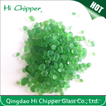 Grüne dekorative Glasperlen für den Swimmingpool
